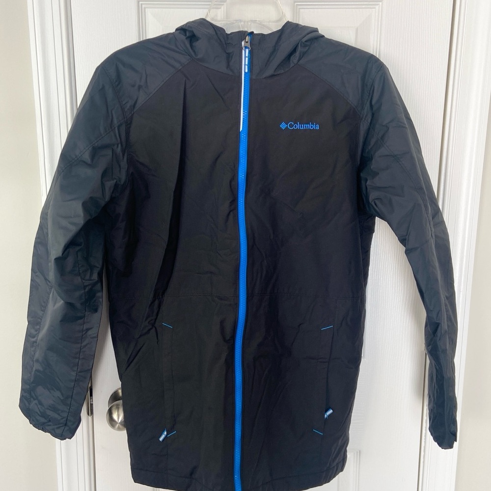 COLUMBIA Youth Boy XL Snowpocalyptic Thermal Coil Outgrow Coat Black